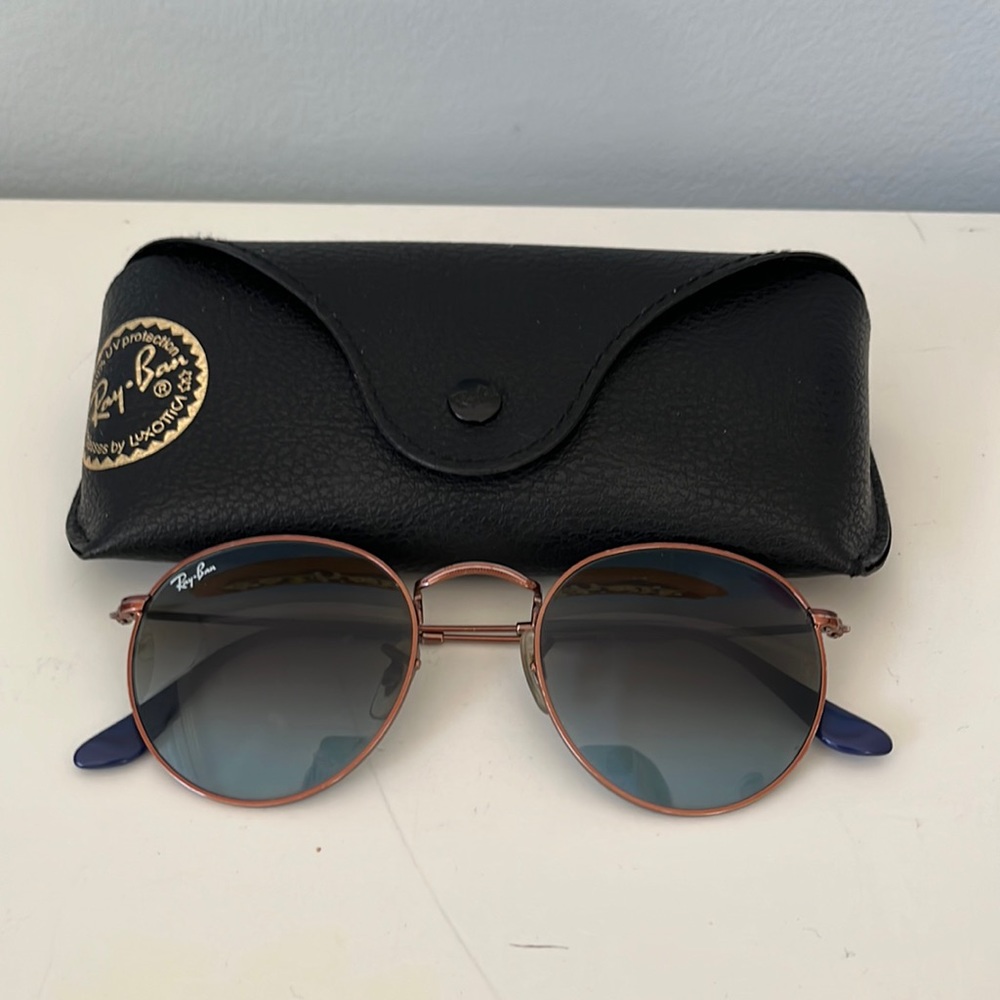 Ray ban round metal sunglasses